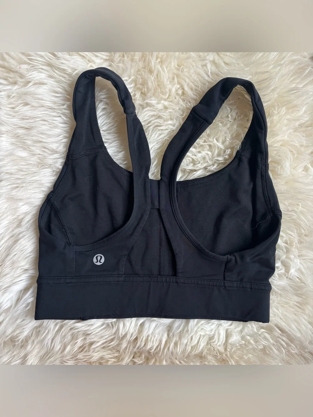 Lululemon Black Racerback Sports Bra